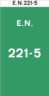 E.N. 221-5
 - 